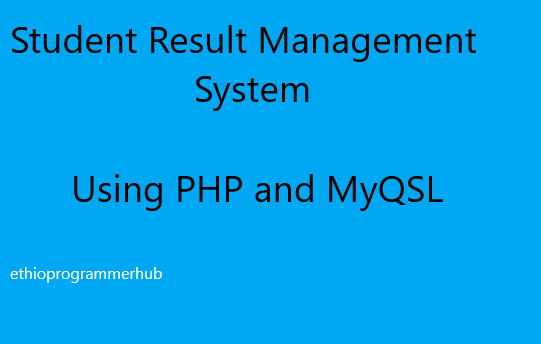 student-result-management-system-sourcecodester